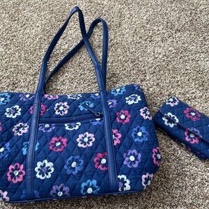 Vera Bradley Ellie Flowers purse and wallet combination